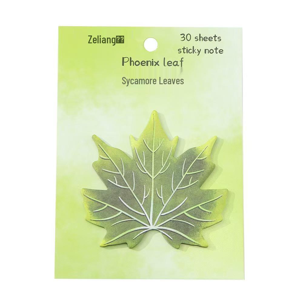 Autumn Leaf Sticky Notes: High-Value Book for Student Messages