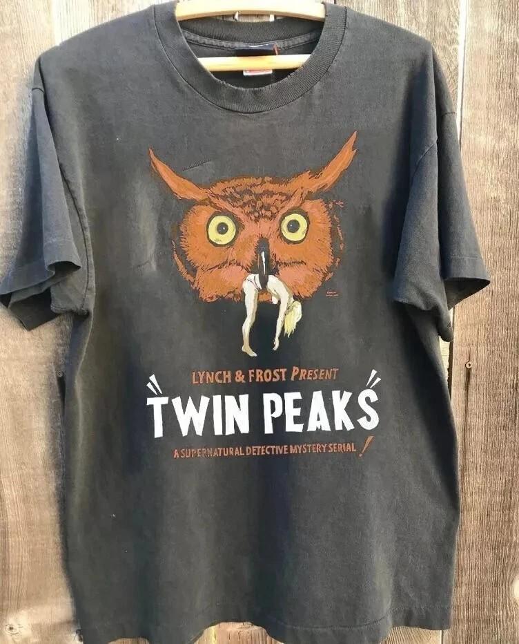 Twin Peaks Band Charcoal Cotton Tshirt Unisex S5XL K4864 Unisex T-Shirt S