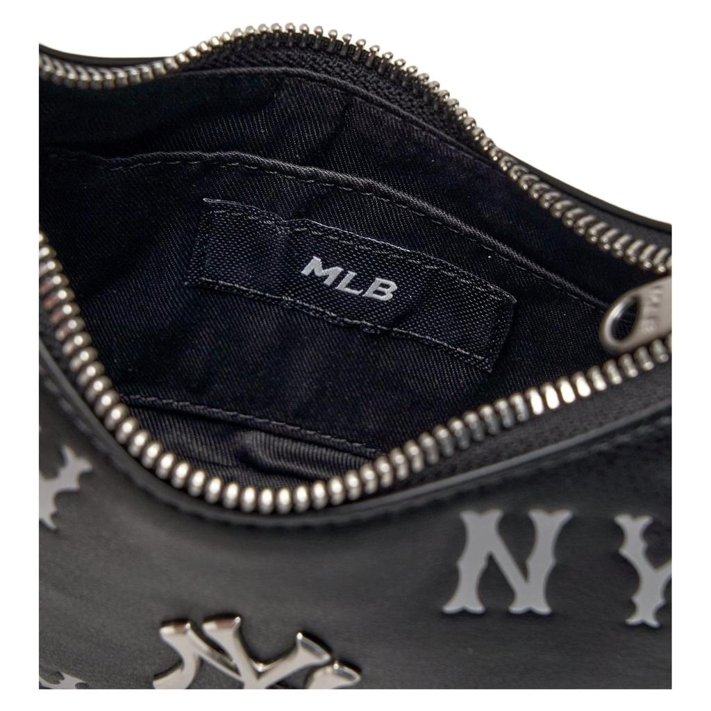 MLB MONOGRAM Pu Handbag Women's Black 3ACRMM16N-50BKS