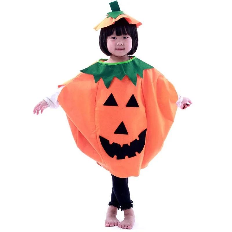 Halloween Costumes Gift For Adult And Kid Pumpkin Grament Costume Clothing Bag With Hat Set Hallowmas Party Supply Christmas