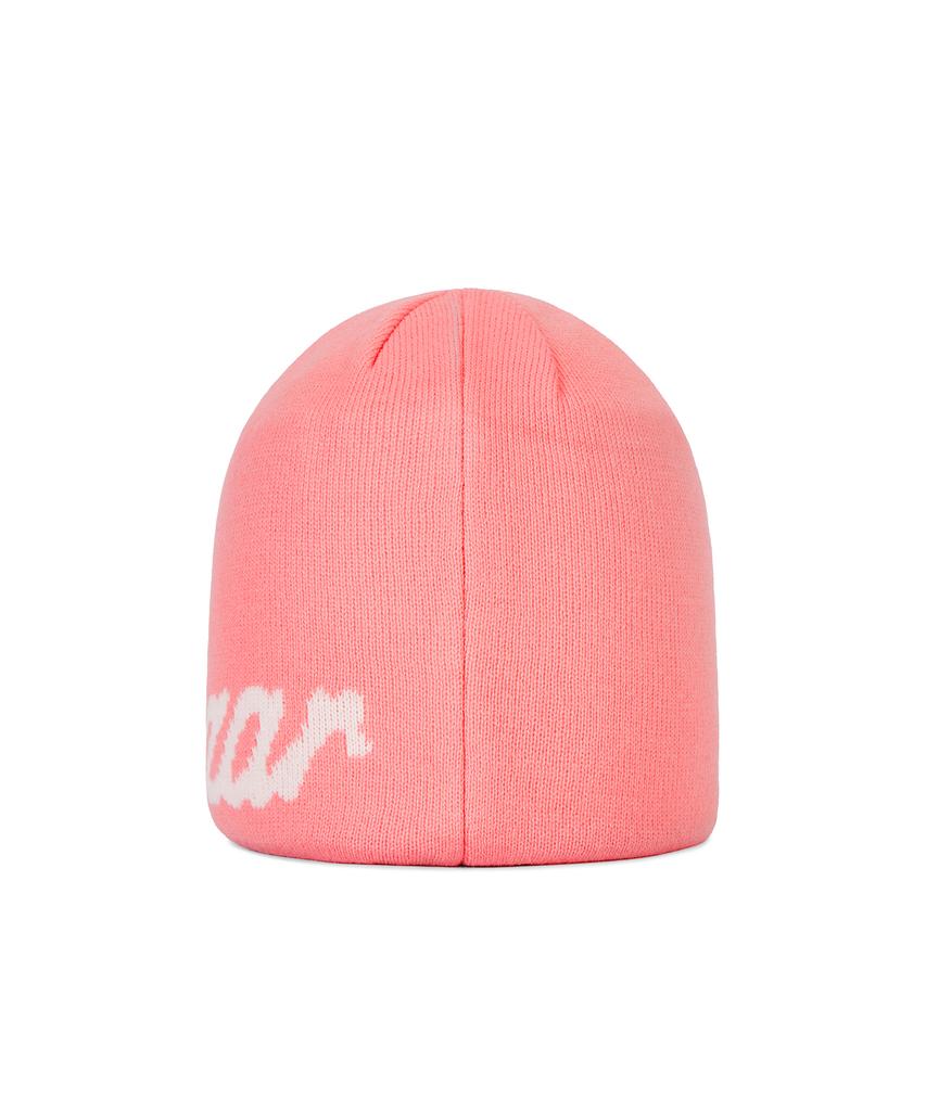 Bajal New Wave Bazal Jacquard Beanie Pink