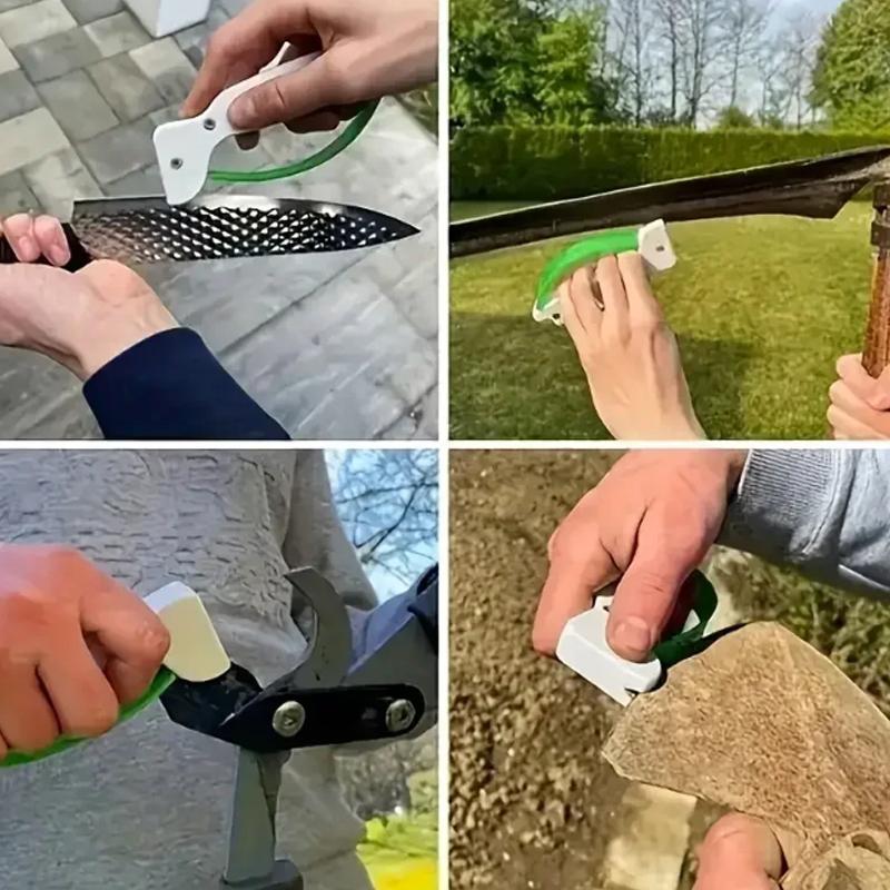 Portable Handheld Sharpener For Household Pocket Knives Garden Tools Quick Dull Knife Sharpening Plastic Knife Sharpener 1-5PCS