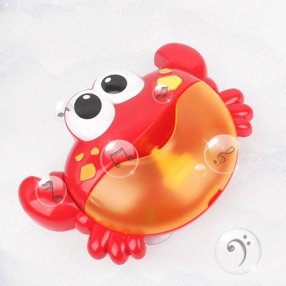 Plastics Frog Crab Bubble Machine Multipurpose Musical Bubble Maker Boys Girls Children Kids