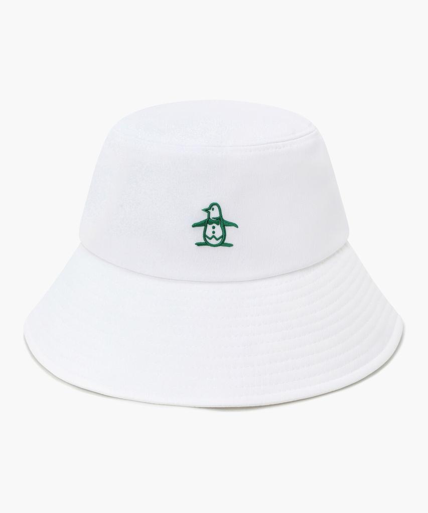 Meonsingweeo Women'S Signature Ribbon Bucket Hat White Mr322Lcp73