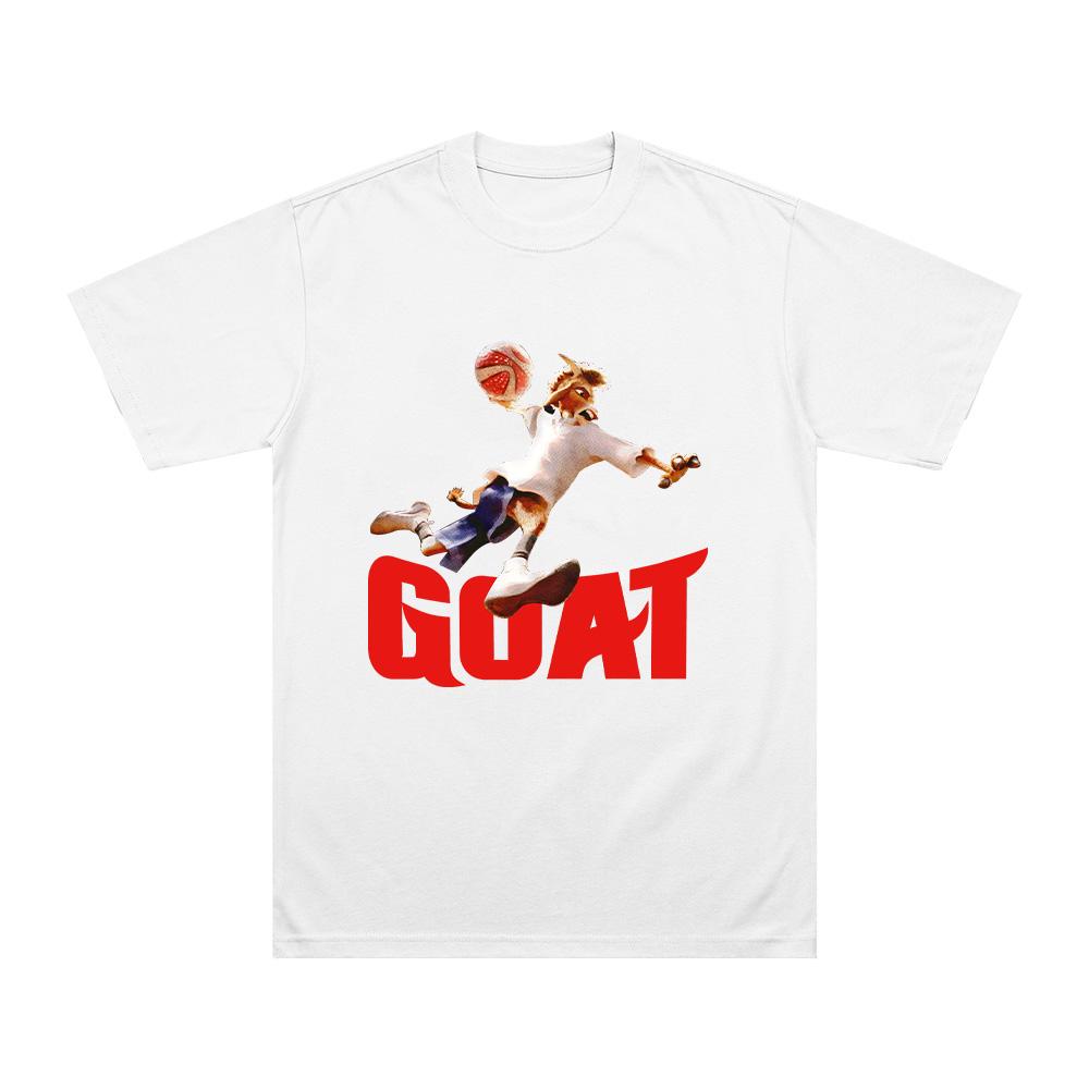 Cotton Goat Movie Cartoon 2026 T Shirts Fashion Anime Streetwear Comfortable Unisex Short Sleeve Casual Tee