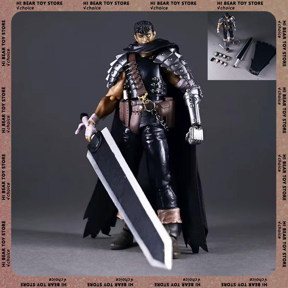 In Stock Berserk Figure Guts Action Figures Figma 359 Figurine Doll Decora Statue Desk Collection Model Toys Kid Birthday Gifts