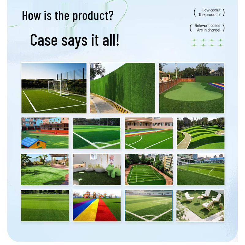 Bunter Kunstrasen: Außendekoration für Kindergärten & Einkaufszentren