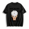Make The Best Of Your Time Clock Graphic Tee Pure Cotton T-shirt