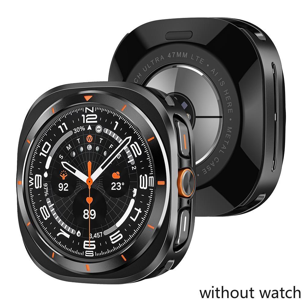 Metalowy Zderzak ze Stopu Aluminium dla Samsung Galaxy Watch Ultra 2026 47mm Pokrowiec Ochronny dla Samsung Galaxy Watch 7Ultra 47mm