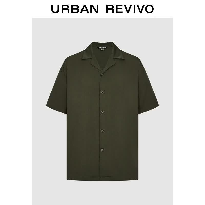 UR2026 Men s Summer Casual Single-Breasted Shirt XS