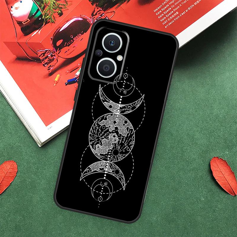 

Occult Witchcraft Moon Gothic Witch Case For OPPO Reno 8T 4 5 6 8 7 Lite 4Z 5Z 10 Pro OPPO Find X2 X5 Lite X3 Neo X6 Pro Cover OPPO Reno10 5G