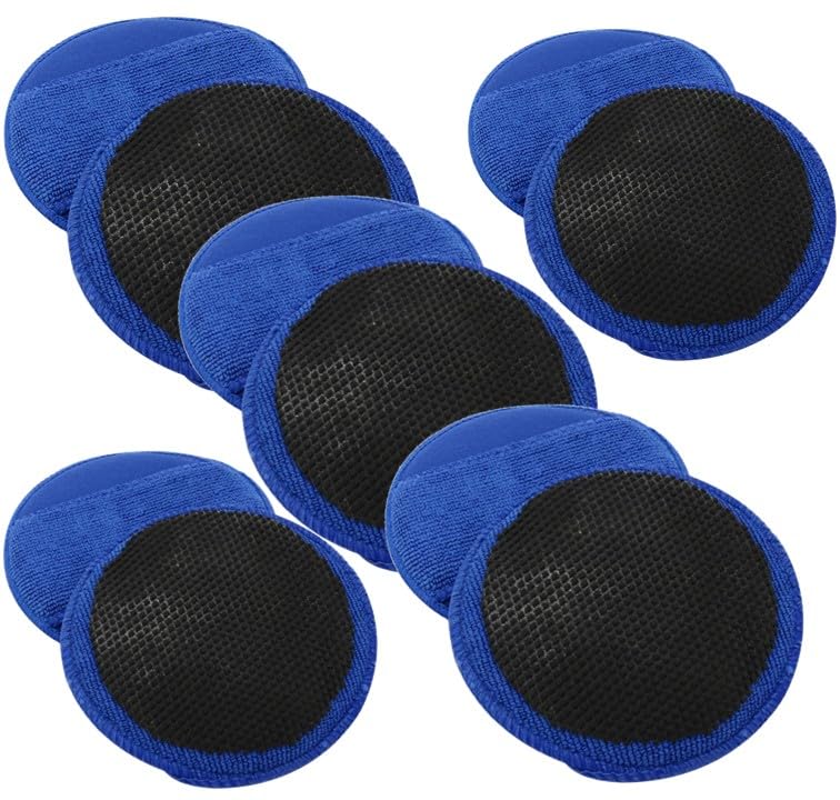 Aki Kumaya Easy Handy Iron Powder Removal Sponge Car Wash Small синий