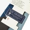 [WIC DESIGN  TUSSAH SILK (Tussah Silk) 3-tiered stripe tie]