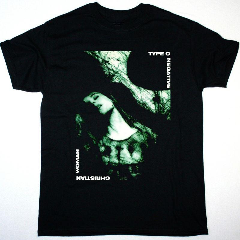 Vtg Type O Negative Christian Woman Cotton Black All Size Shirt UR644 M