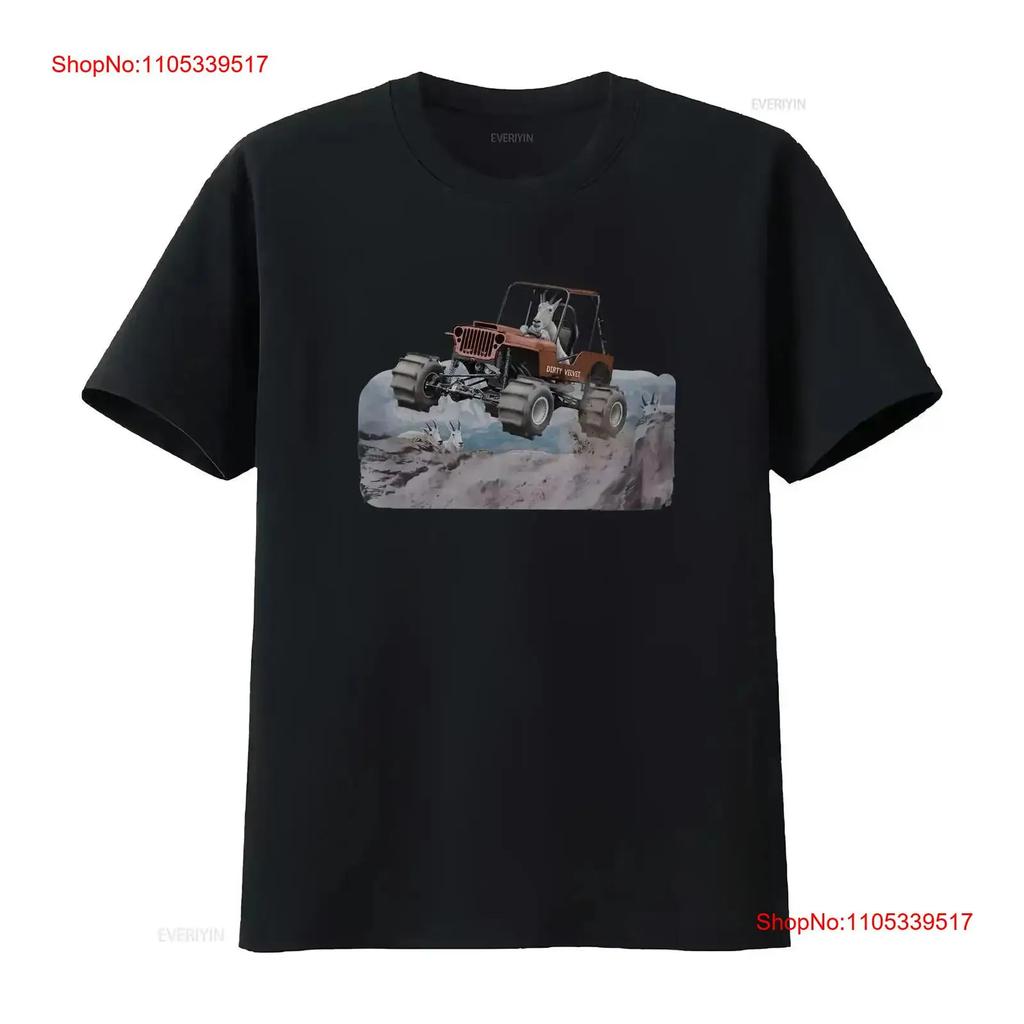 Dirty Velvet Clothing 100 Organic Cotton 'Escape Goat' T Shirt Sml Medium Vintage Washed Versat