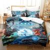 3D Print ARK Genesis Game Bedding Set Boys Girls Twin Queen King Size Duvet Cover Pillowcase Bed Boys Adult Home Textileextile