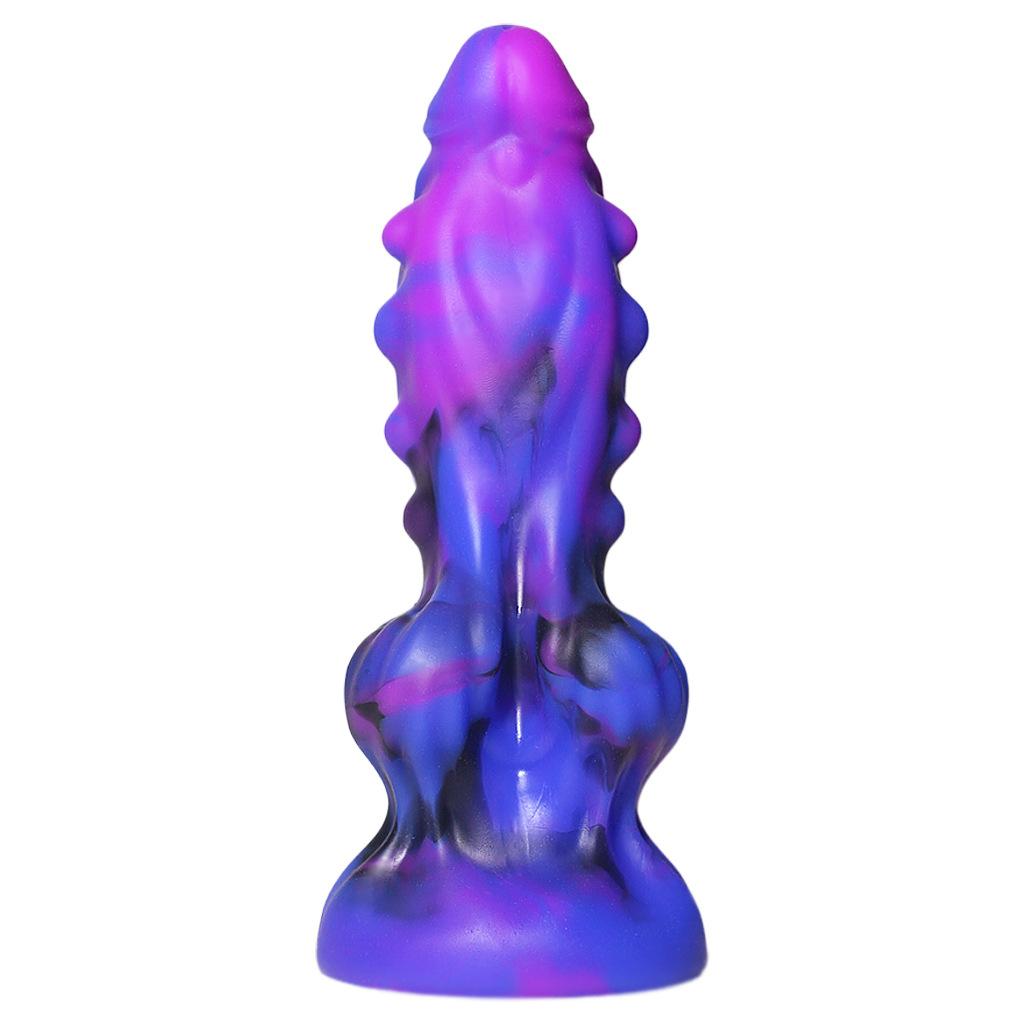 Monster Dildo Dog Knot Big Penis Soft Silicone Wearable Anal Plug Male Masturbator Adult Sex Toys for Women