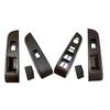 Versatile 4Pcs Window Glass Lifter Switch Panel Trim Cover Kit For Toyota Camry 2012-2017 74271-06330 74272-06340 74231-06420 B