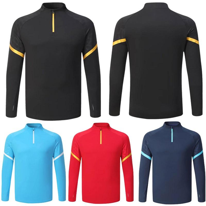 Unisex Long Sleeve Football Training Jacket Set Winter Sports Wear Adults Kids