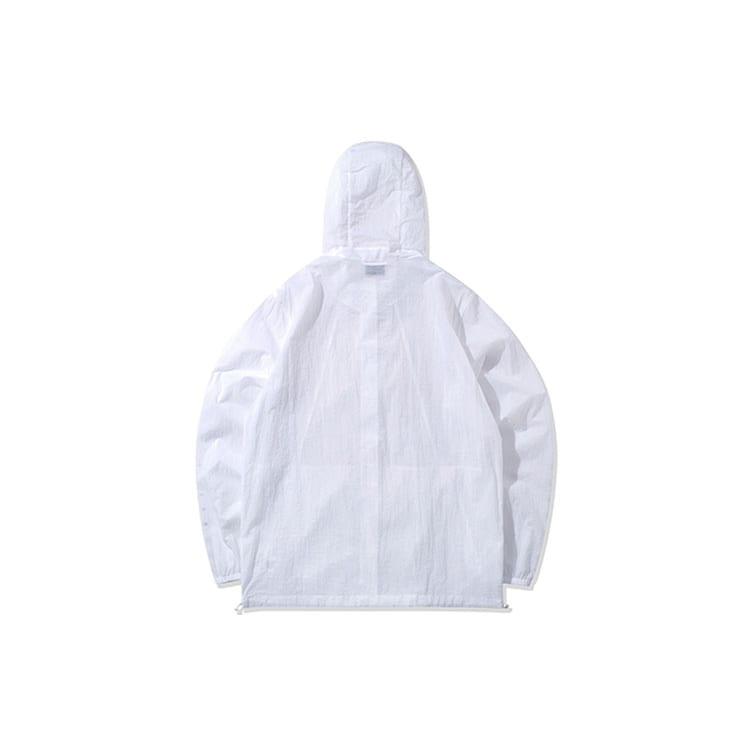 Veste Li Ning Homme Blanche à Capuche Fine Autre AFDQ207-1