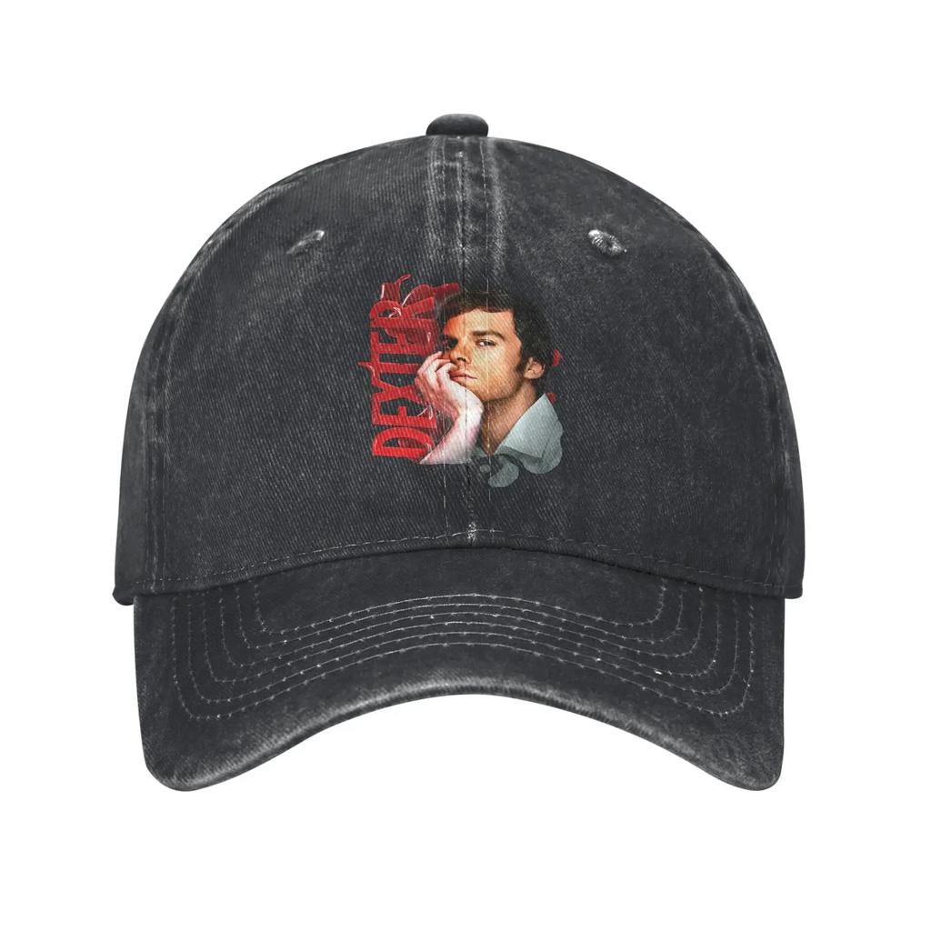 Dexter Morgan Unisex Style Baseball Cap Movies Distressed Washed S Cap Vintage Outdoor Running Golf Adjustable Fit Headwear