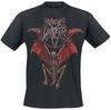 Slayer Pentagram Schedel Slang Verweerd Thrash Metal Band Unisex Zwaar Katoen Oversized Streetwear T-shirt