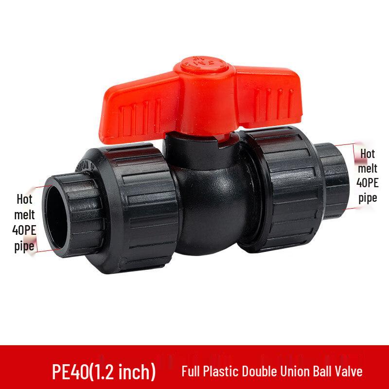 PE Hot Melt Double-Headed Union
