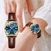 OLEVS Women's Watch Japanese Quartz Stainless Steel Band Classic Dial Luminous 30M Waterproof Business Ladies Watch Popular Stylish Cute Gift