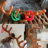 4/3/2/1sets Brown Reindeer Horn Throwing Ring Game - Suitable for Christmas Party Games, Family Party Games, Party Activities