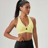 Yoga Bra With Removable Pads Quick Dry Back Closure Shockproof Fitness Underwear