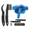 Bicycle Chain Scrubber Brush Cleaning Kit Bike Tire Repair Set Maintenance Accessory