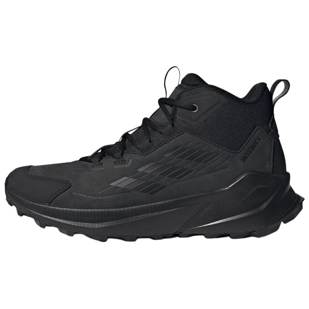 Adidas Terrex Trailmaker 2.0 Minimalist Comfortable Slip-Resistant Durable Mid-Top Hiking Shoes Men Hiking Shoes Black ID0888