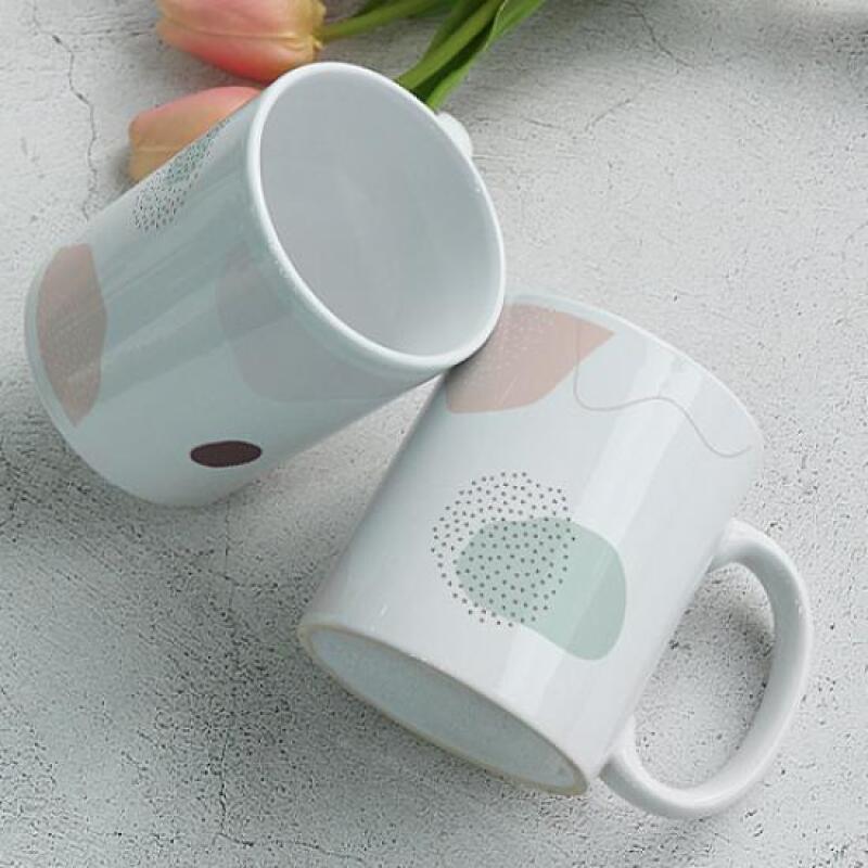 eh179-Design Mug 2p-Colored Shape Pattern