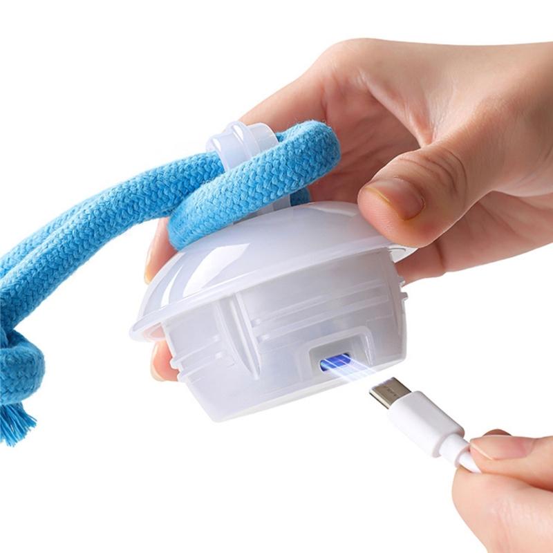 Interaction Motion Activated Dog Toy USB Rechargeable Electric Rolling Ball for Small to Large Breeds Dog Stress Reduce