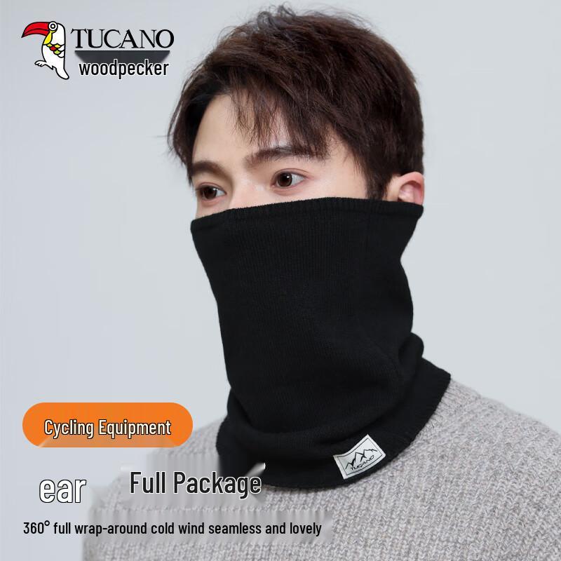 Tucano Men's Wool Neck Gaiter Scarf