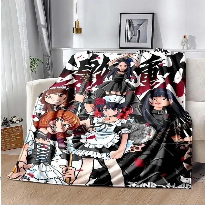 Band Maid Blanket Decke, Lightweight Warm Insulation Sofa Bed Office Car Knee Pads Blankets,Couverture,Deken,Frazada
