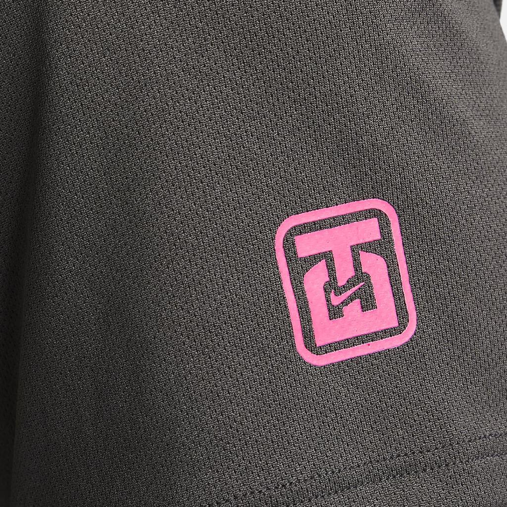 New Nike Dri Fit Miler T Shirt Men's Medium Gray FQ8019-254