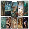 Renaissance Art Painting Phone Case For Xiaomi Redmi Note 14 13 5G 10 11 12 Pro Plus 4G 14C 13C 12C 10C Black Cover