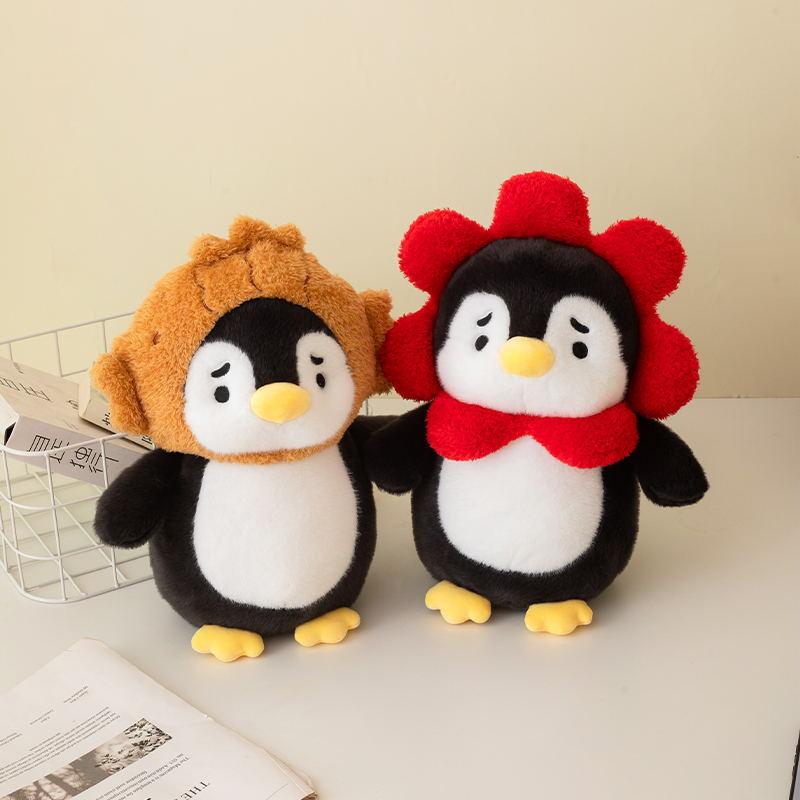 New Cute Penguin Doll Plush Toy Cute Little Penguin Doll Children's Comfort Doll Birthday Gift