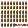 10/20/50X M10x1.0 Brake Line Fittings Set For 3/16" Tube Inverted Flares Metric End Union Nuts Male Short Brake Pipe Screw Bolts