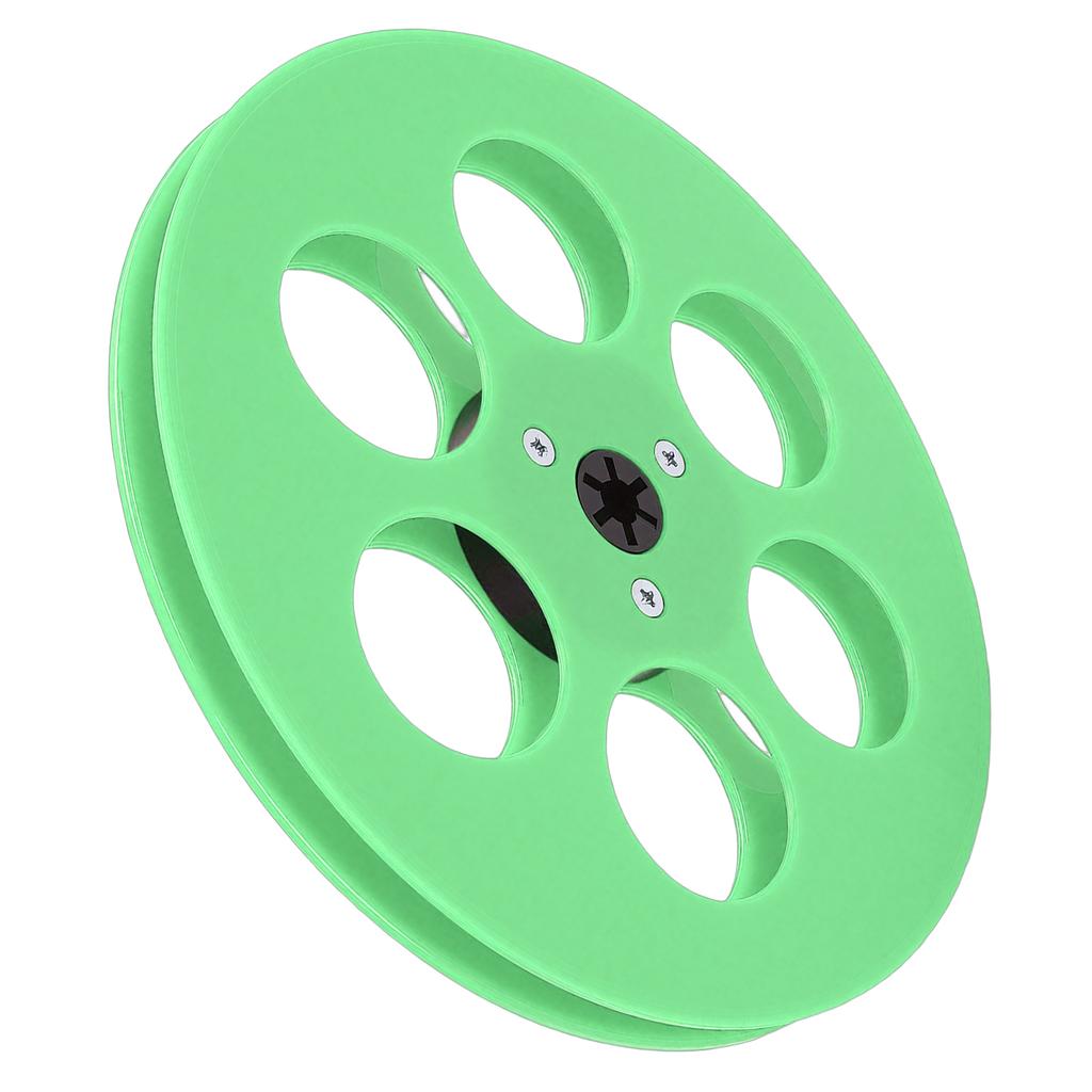 1Celsius4 7 Inch Empty Tape Reel Fit for   Studer Reel to Reel Take Up Reel with 6 Holes NAB Hub Replacement Opening Machine Part