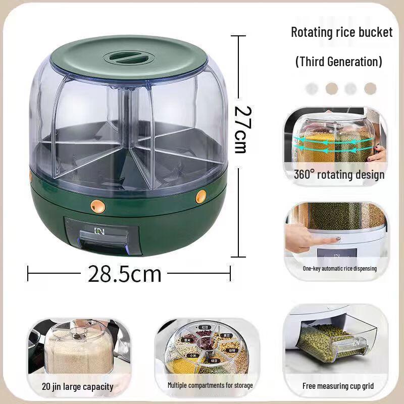 LISM Rotating Multi-Grain Rice Dispenser