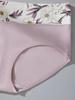 4PCS High Waist Women's Panties Breathable Cotton Panty Lovely Print Ladies Underwear Plus Size Female Lingerie Girls Briefs