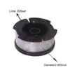6pcs BLACK+DECKER AF-100-3ZP 30ft .065" Line String Trimmer Replacement Spool