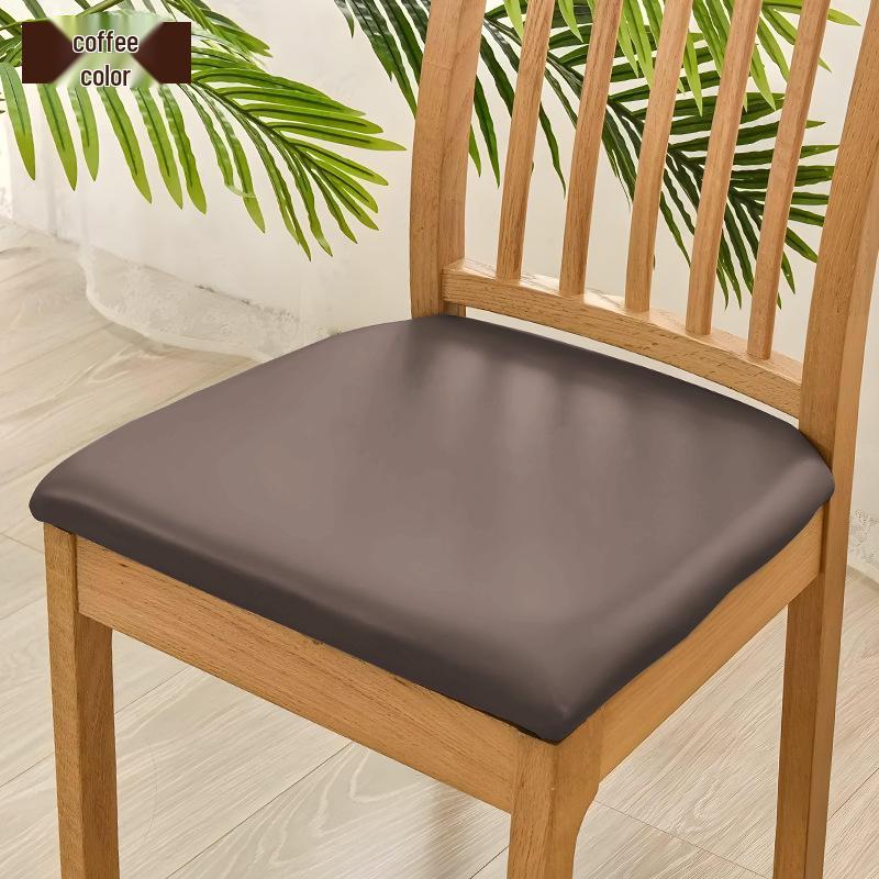 

Водонепроницаемый чехол на подушку для стула из ПУ кожи - Универсальная защитная обертка для сиденья табурета Large (45-52cm)