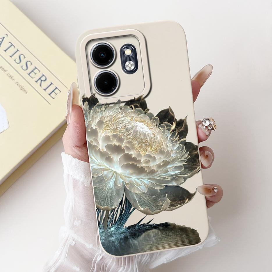 For Infinix Hot 50i 4G Case X6531 X6531B Cute Rabbit Cartoon Cover Soft Silicone Case For Infinix Smart 9 HD Smart9 X6532 Fundas
