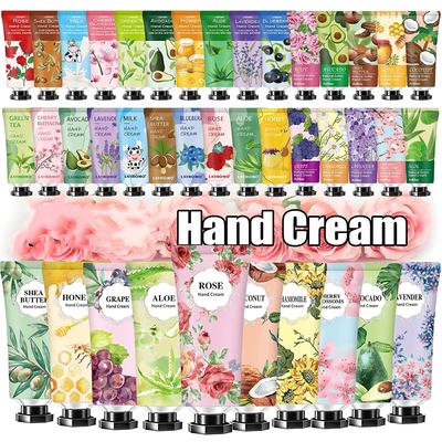 Hand Cream Gift Set for Women and Girls,mother's Day Gift,natural Plant Hand Cream for Dry Hands,mini Hand Cream Travel Size Bulk Body Moisturizer