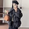 High-end White Duck Down Scarf Short Down Jacket Women's 2025 Winter New Pleated Warm Design Bread Clothes