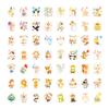 50 Cute Cartoon Animal Stickers Children'S Hand Account Decoration Waterproof Reward Stickers Birthday Party Fun Stickers
