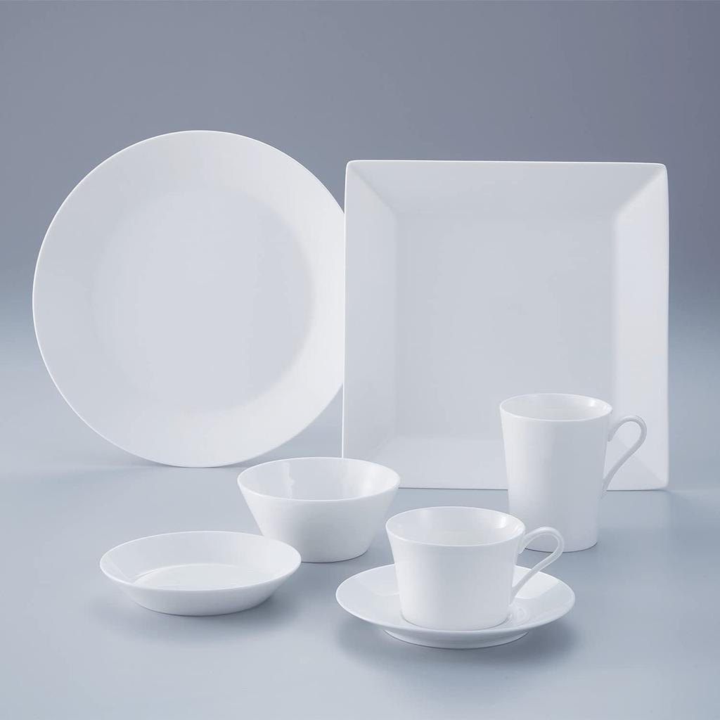 Noritake Rizo Forte White Bone Plate, 27cm, China, 93720/4955